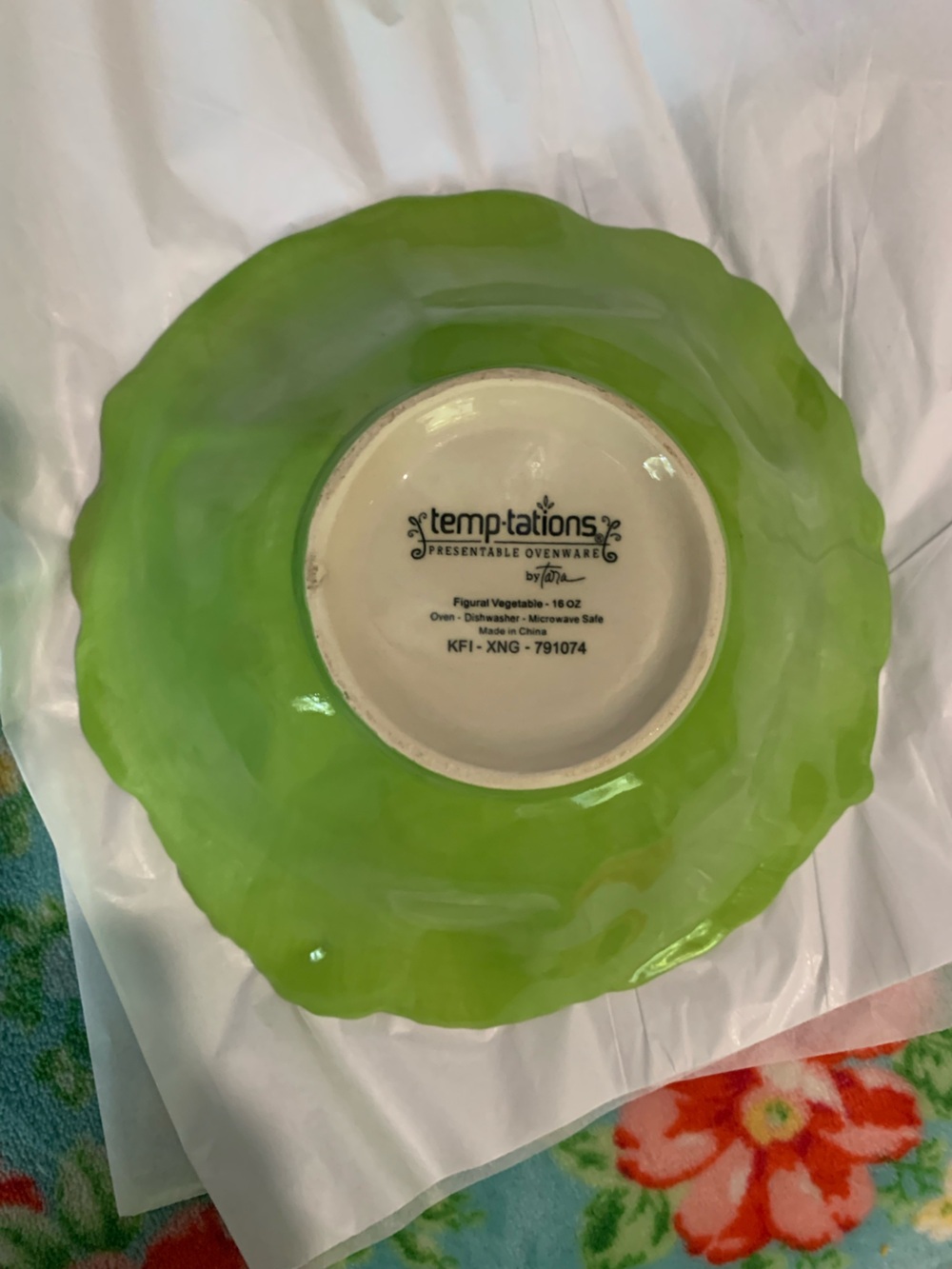 Temptations By Tara Figural Vegetable Salad Bowls Set 2 - Picture 5 of 5